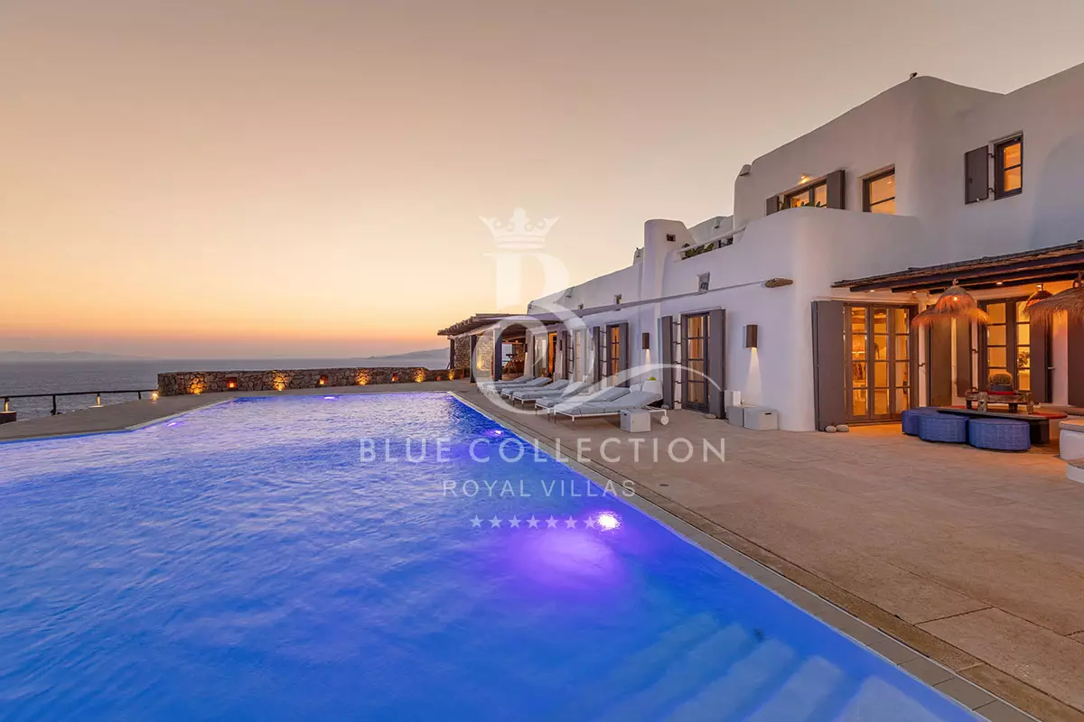 Luxury Villa for Rent in Mykonos - Greece | Choulakia | Private Infinity Pool | Sea & Sunset views | Sleeps 16 | 8 Bedrooms | 9 Bathrooms | REF: 180412303 | CODE: A-4