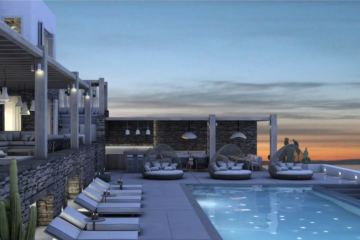 Blue Collection · Mykonos Luxury Villas - Shopping Anyone