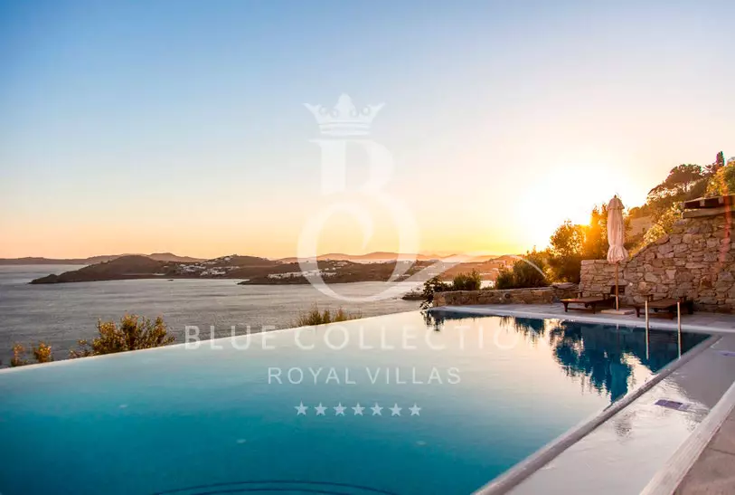 Luxury Seafront Villa Complex for Rent in Mykonos - Greece | Agios Lazaros | REF: 180413131 | CODE: ASL-23 | 2 Private Heated Pools | Sea & Sunset views | Sleeps 20 | 10+2 Bedrooms | 17 Bathrooms