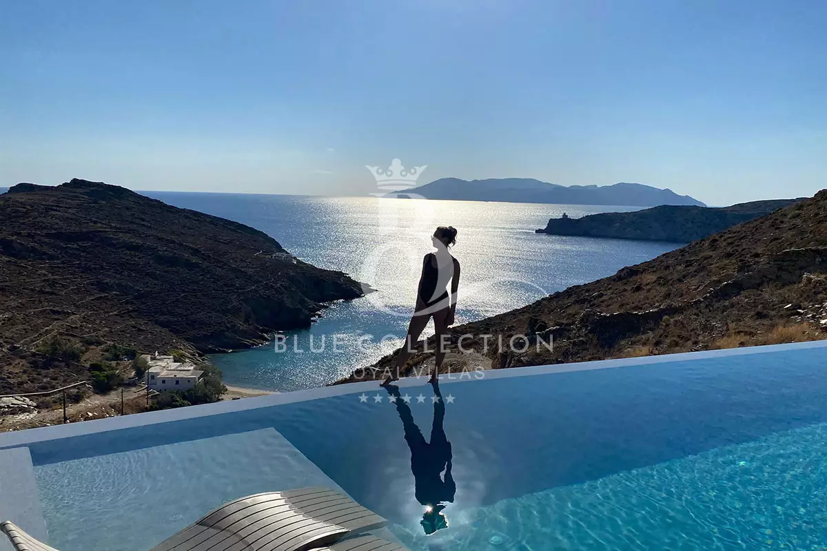 Private 2-Villas Complex for Rent in Ios – Greece | REF: 180413169 | CODE: IRV-3 | Private Infinity Pool | Sea & Sunset View | Sleeps 8 | 4 Bedrooms | 4 Bathrooms