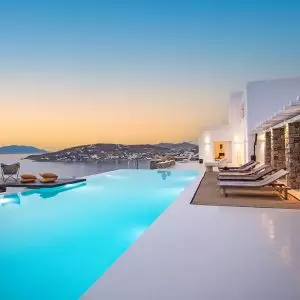 Private Villa ALS-1 with Private Pool in Mykonos Greece Island - Luxury Villa Rentals in Mykonos