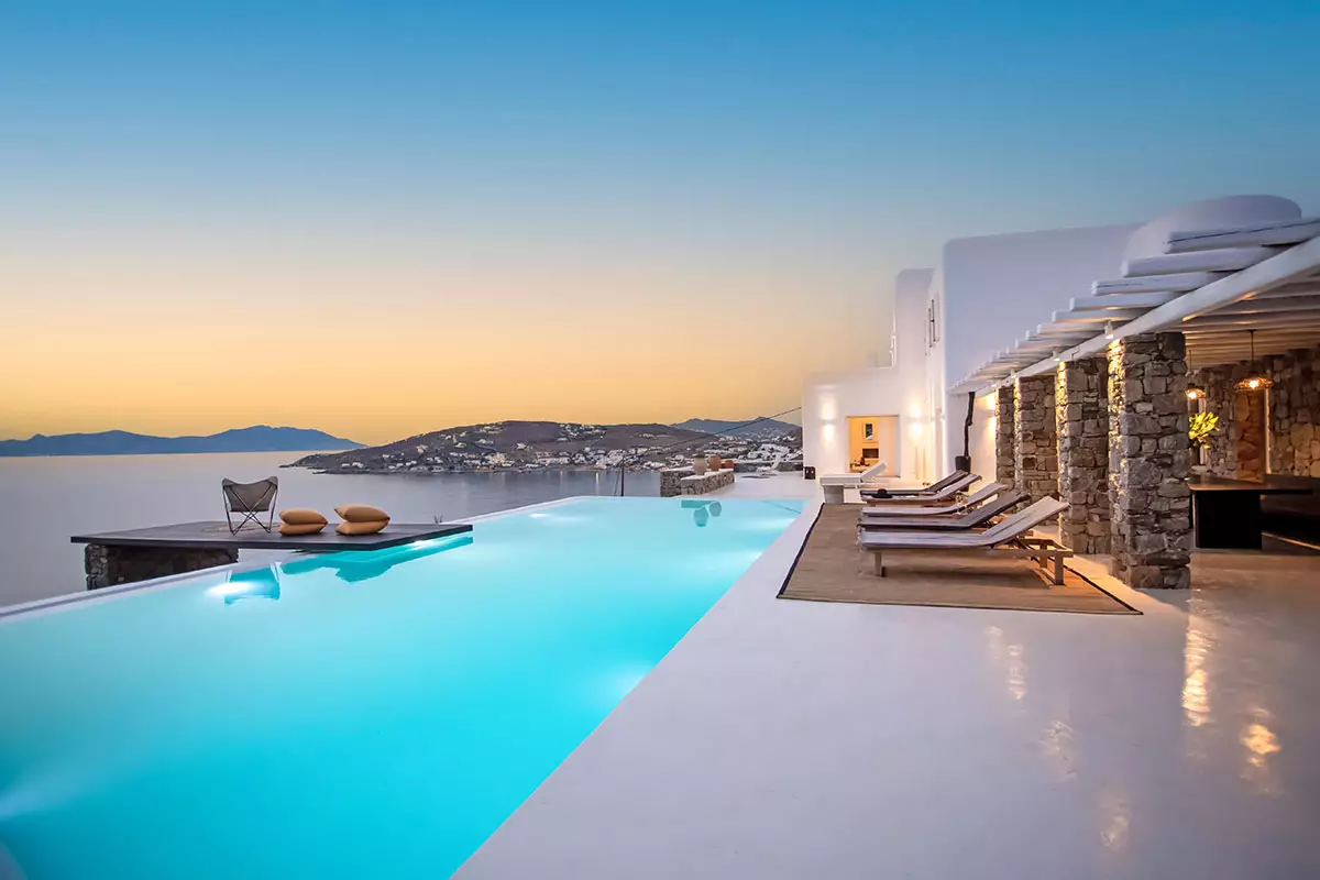 Private Villa ALS-1 with Private Pool in Mykonos Greece Island - Luxury Villa Rentals in Mykonos