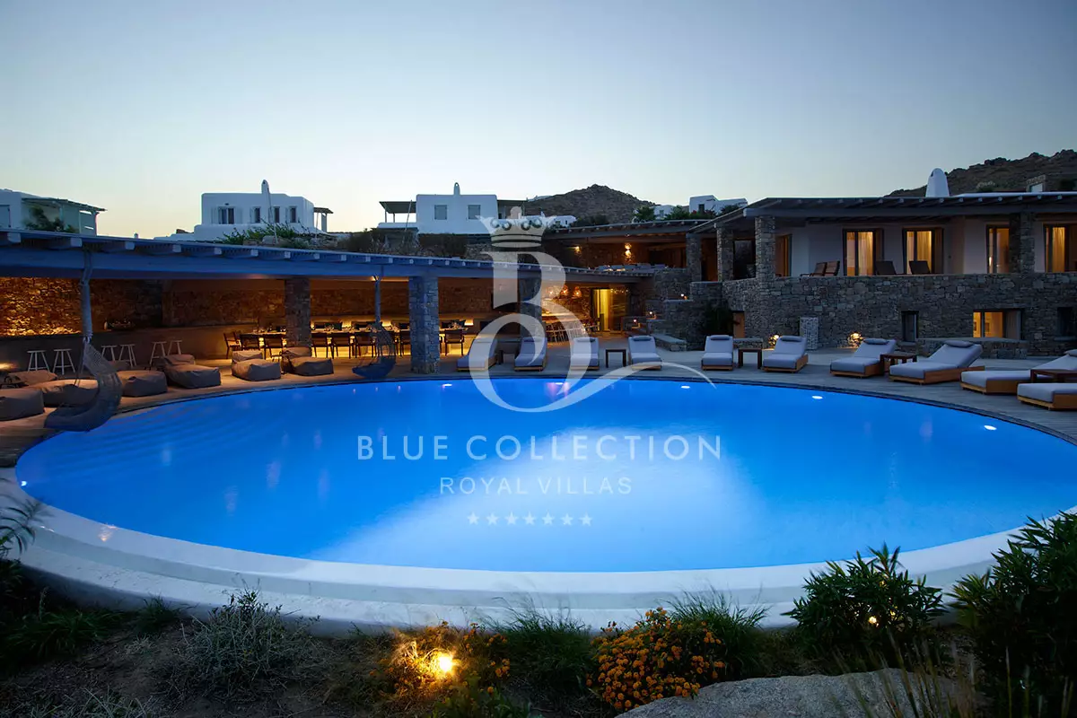 Presidential Villa for Sale in Mykonos – Greece | Kalafatis | REF: 180413210 | CODE: KLF-6 | 3 Private Pools | Sea & Sunrise View | Sleeps 36 | 18 Bedrooms | 18 Bathrooms