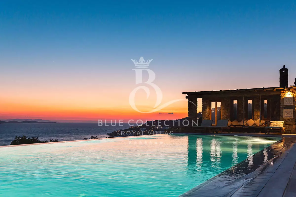 Private Villa for Rent in Mykonos – Greece | Agios Ioannis | REF: 180413201 | CODE: AGN-10 | Private Heated Pool | Sea & Sunset Views | Sleeps 12 | 6 Bedrooms | 5 Bathrooms