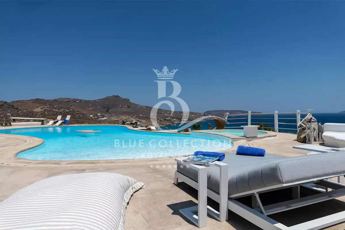 VIP Villa for Rent in Mykonos – Greece | Kalafatis | REF: 180413246 | CODE: KFA-2 | Private Pool | Sea view | Sleeps 20 | 10 Bedrooms | 10 Bathrooms